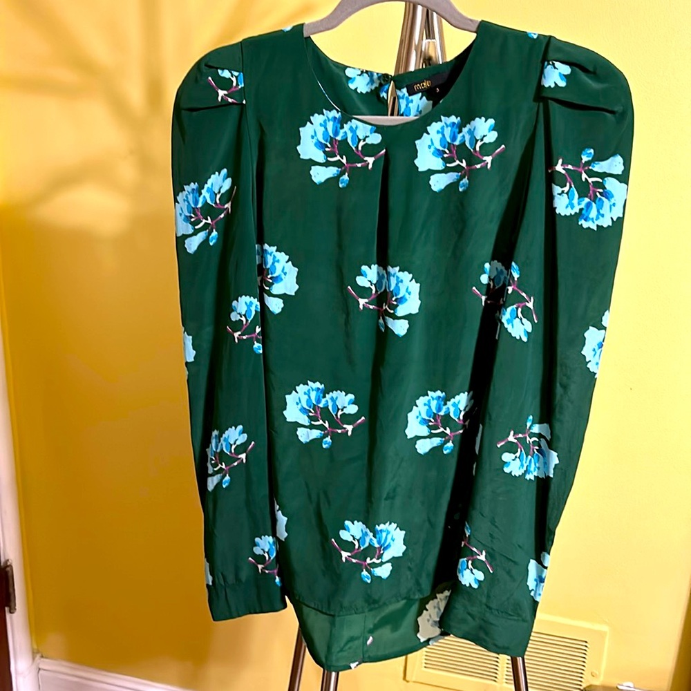 MAJE LONG SLEEVE BLOUSE